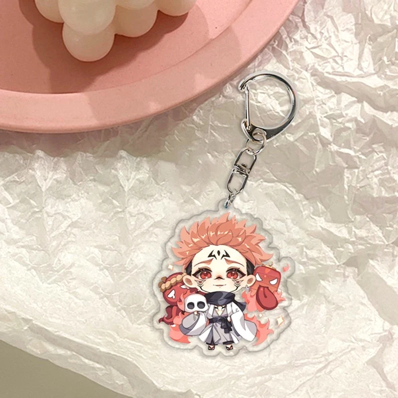 Móc Khóa Acrylic In Hình Nhân Vật Trong Phim Anime Jujutsu Kaisen Hai Mặt Nhiều Kiểu Dáng Tùy Chọn Dễ Thương Trang Trí Mica Trong Suốt In 2 Mặt, Kích Thước 5cm , Trang Trí Treo Cặp, Balo 8 Móc Khóa Acrylic In Hình Nhân Vật Trong Phim Anime Jujutsu Kaisen Hai Mặt Nhiều Kiểu Dáng Tùy Chọn Dễ Thương Trang Trí Mica Trong Suốt In 2 Mặt, Kích Thước 5cm , Trang Trí Treo Cặp, Balo 7