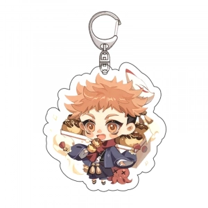Móc Khóa Acrylic In Hình Nhân Vật Trong Phim Anime Jujutsu Kaisen Hai Mặt Nhiều Kiểu Dáng Tùy Chọn Dễ Thương Trang Trí Mica Trong Suốt In 2 Mặt, Kích Thước 5cm , Trang Trí Treo Cặp, Balo
