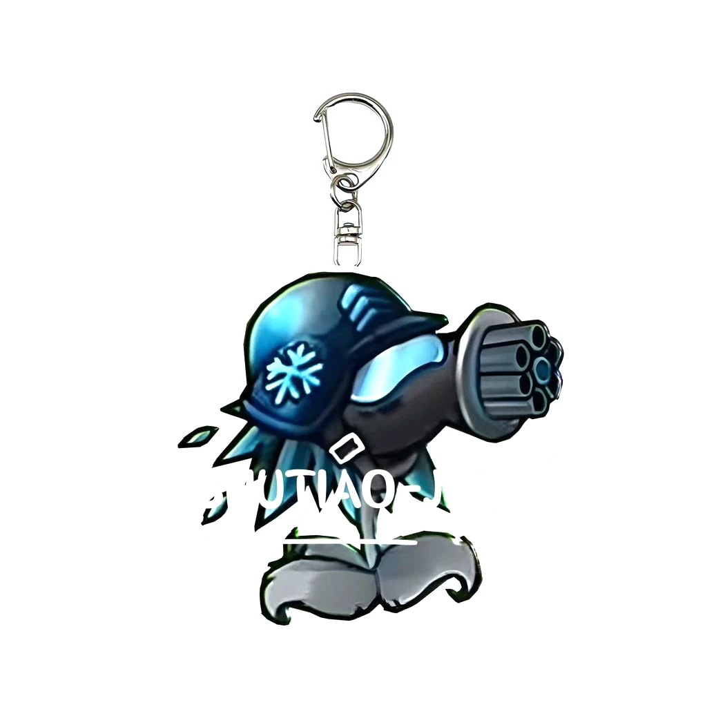 Móc Khóa Acrylic Thực Vật Tối Ưu Do Người Hâm Mộ Plants Vs. Zombies Làm, Phụ Kiện Quà Tặng Cho Ba Lô 7