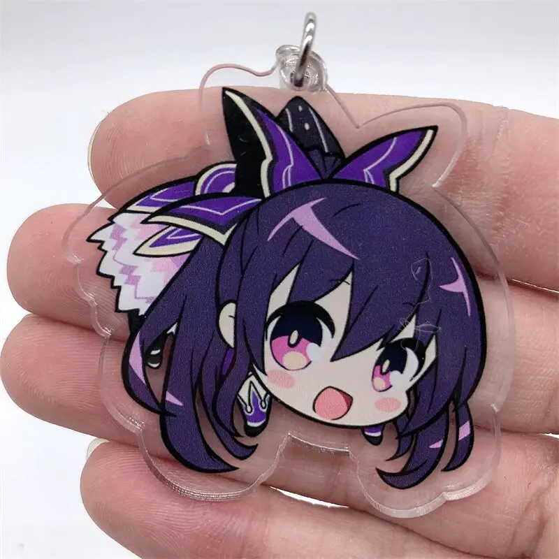 Móc Khoá Anime DATE A LIVE Himekawa Yoshino Yatogami Tohka Tokisaki Kurumi Anime Manga, Mica Trong Suốt In 2 Mặt, Kích Thước 5cm , Trang Trí Treo Cặp, Balo 5 Móc Khoá Anime DATE A LIVE Himekawa Yoshino Yatogami Tohka Tokisaki Kurumi Anime Manga, Mica Trong Suốt In 2 Mặt, Kích Thước 5cm , Trang Trí Treo Cặp, Balo 4