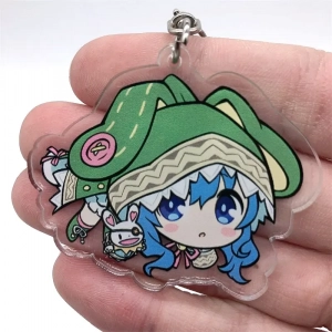 Móc Khoá Anime DATE A LIVE Himekawa Yoshino Yatogami Tohka Tokisaki Kurumi Anime Manga, Mica Trong Suốt In 2 Mặt, Kích Thước 5cm , Trang Trí Treo Cặp, Balo