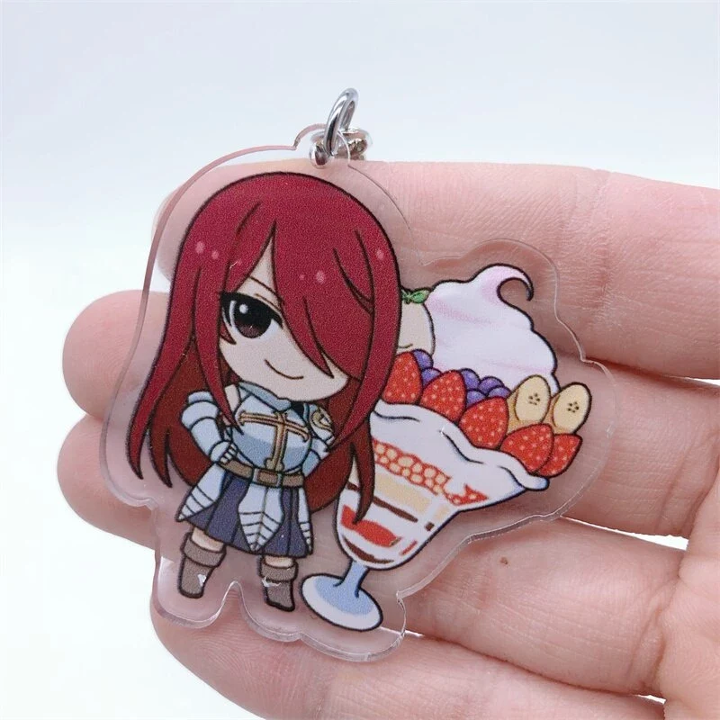 Móc Khoá Anime Fairy Tail Natsu Dragneel Gray·fullbuster Cosplay Anime Manga , Mica Trong Suốt In 2 Mặt, Kích Thước 5cm , Trang Trí Treo Cặp, Balo 3 Móc Khoá Anime Fairy Tail Natsu Dragneel Gray·fullbuster Cosplay Anime Manga , Mica Trong Suốt In 2 Mặt, Kích Thước 5cm , Trang Trí Treo Cặp, Balo 2