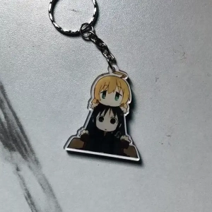 Móc Khoá Anime Girls Last Tour, Shoujo Shuumatsu Ryokou Nhân Vật Kawaii Chito And Yuri Phụ Kiện Trang Trí Dễ Thương Chất Liệu Mica Trong Suốt In 2 Mặt, Kích Thước 5cm , Trang Trí Treo Cặp, Balo 1