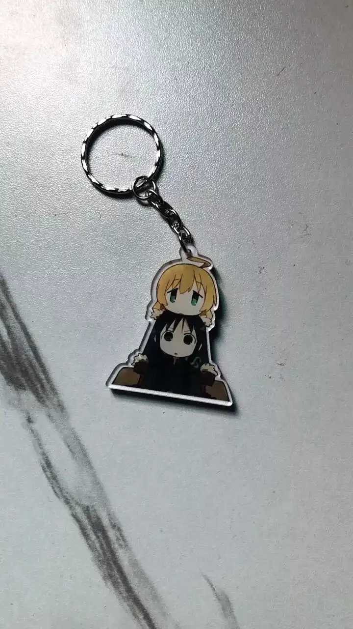 Móc Khoá Anime Girls Last Tour, Shoujo Shuumatsu Ryokou Nhân Vật Kawaii Chito And Yuri Phụ Kiện Trang Trí Dễ Thương Chất Liệu Mica Trong Suốt In 2 Mặt, Kích Thước 5cm , Trang Trí Treo Cặp, Balo 2 Móc Khoá Anime Girls Last Tour, Shoujo Shuumatsu Ryokou Nhân Vật Kawaii Chito And Yuri Phụ Kiện Trang Trí Dễ Thương Chất Liệu Mica Trong Suốt In 2 Mặt, Kích Thước 5cm , Trang Trí Treo Cặp, Balo 1