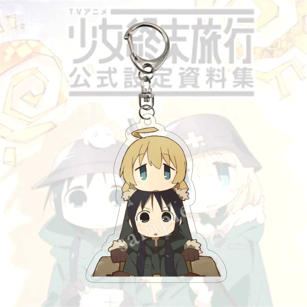 Móc Khoá Anime Girls Last Tour, Shoujo Shuumatsu Ryokou Nhân Vật Kawaii Chito And Yuri Phụ Kiện Trang Trí Dễ Thương Chất Liệu Mica Trong Suốt In 2 Mặt, Kích Thước 5cm , Trang Trí Treo Cặp, Balo 4 Móc Khoá Anime Girls Last Tour, Shoujo Shuumatsu Ryokou Nhân Vật Kawaii Chito And Yuri Phụ Kiện Trang Trí Dễ Thương Chất Liệu Mica Trong Suốt In 2 Mặt, Kích Thước 5cm , Trang Trí Treo Cặp, Balo 3