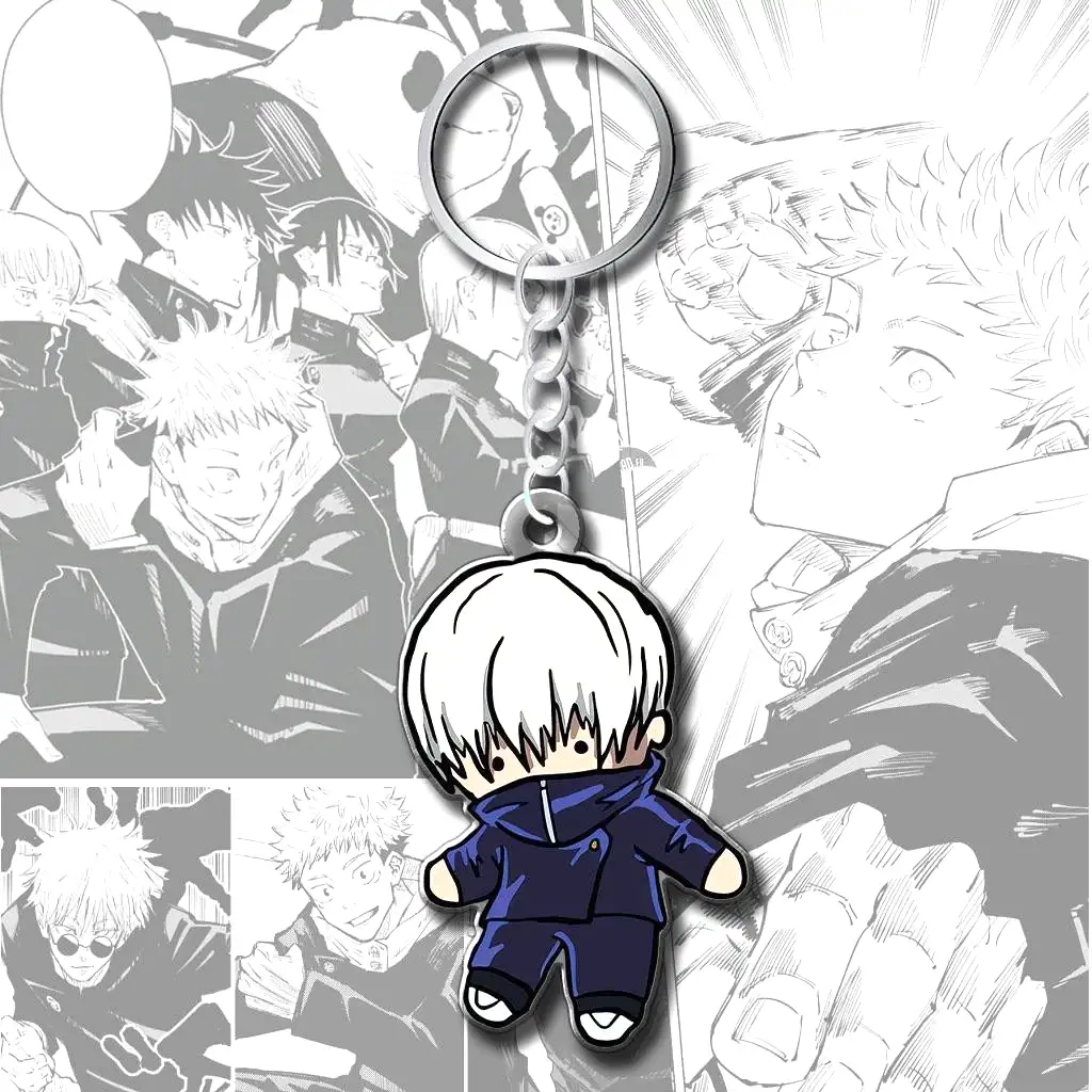 Móc Khóa Anime Jujutsu Kaisen Chú Thuật Hồi Chiến Mica Trong Suốt In 2 Mặt, Kích Thước 5cm , Trang Trí Treo Cặp, Balo 3 Móc Khóa Anime Jujutsu Kaisen Chú Thuật Hồi Chiến Mica Trong Suốt In 2 Mặt, Kích Thước 5cm , Trang Trí Treo Cặp, Balo 2