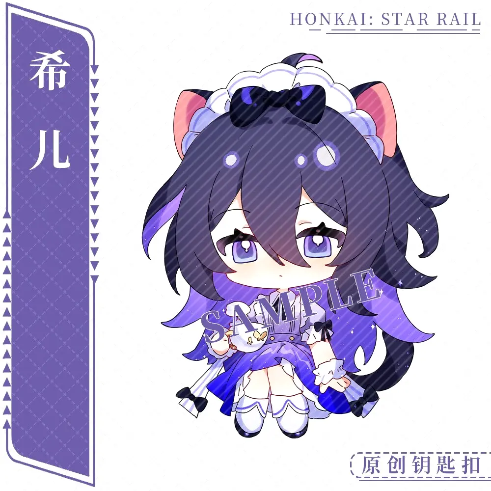 Móc Khoá Anime Manga Honkai Star Rail Maid Series Anime Imbibitor Lunae Seele Blade Kafka Acrylic Cute Phụ Kiện 5.0 1 Đánh Giá Đã Bán 4 1