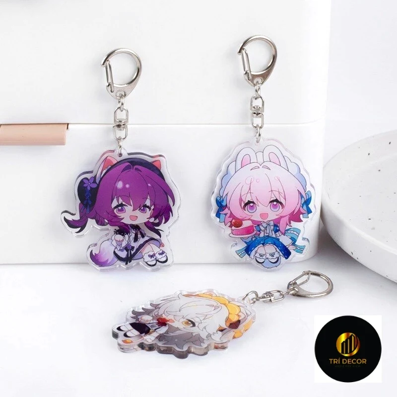 Móc Khoá Anime Manga Honkai Star Rail Maid Series Anime Imbibitor Lunae Seele Blade Kafka Acrylic Cute Phụ Kiện 5.0 1 Đánh Giá Đã Bán 4