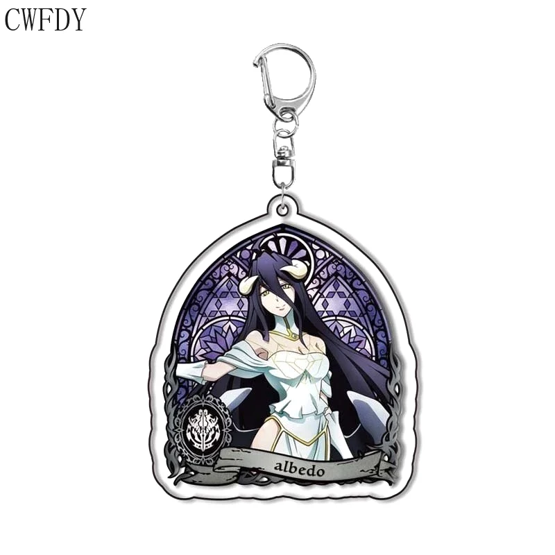 Móc Khoá Anime Overlord Albedo Ainz Ooal Gown Figure Acrylic Phụ Kiện Trang Trí Dễ Thương 6 Móc Khoá Anime Overlord Albedo Ainz Ooal Gown Figure Acrylic Phụ Kiện Trang Trí Dễ Thương 5