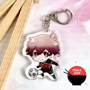 Móc Khóa Blue Lock Michael Kaiser Alexis Ness Ranze Kurona In Hình Anime Chibi Mica Trong Acrylic Keyring Dễ Thương 1