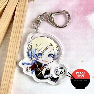 Móc Khóa Blue Lock Michael Kaiser Alexis Ness Ranze Kurona In Hình Anime Chibi Mica Trong Acrylic Keyring Dễ Thương