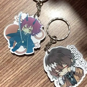 Móc Khóa Bungou Dogs Bungo Văn Hào Lưu Lạc Ver Biểu Cảm Mica Trong Acrylic In Hình Anime Chibi Dễ Thương Xinh Xắn 1