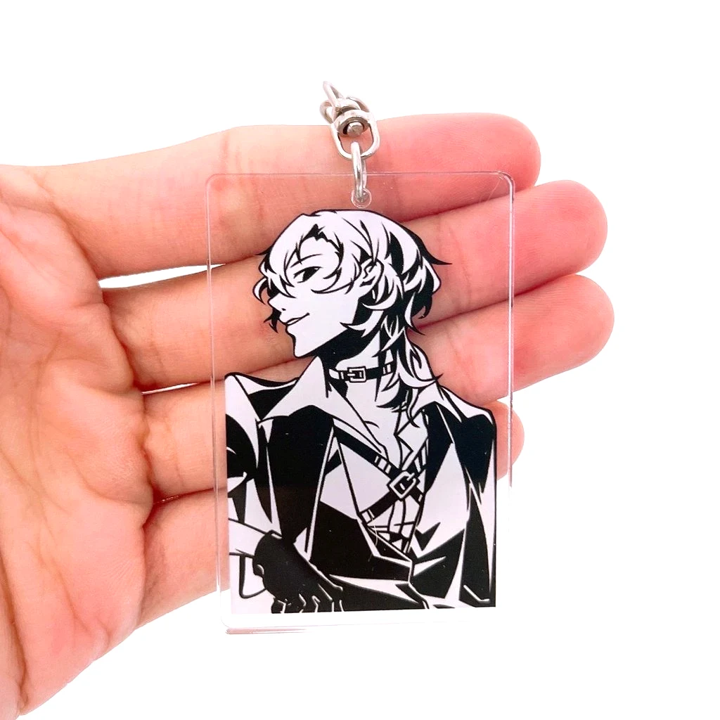 Móc Khóa Bungou Stray Dogs Ver Đen Trắng Văn Hào Lưu Lạc Anime Chibi Mica Trong Acrylic Xinh Xắn Độc Đáo 3 Móc Khóa Bungou Stray Dogs Ver Đen Trắng Văn Hào Lưu Lạc Anime Chibi Mica Trong Acrylic Xinh Xắn Độc Đáo 2