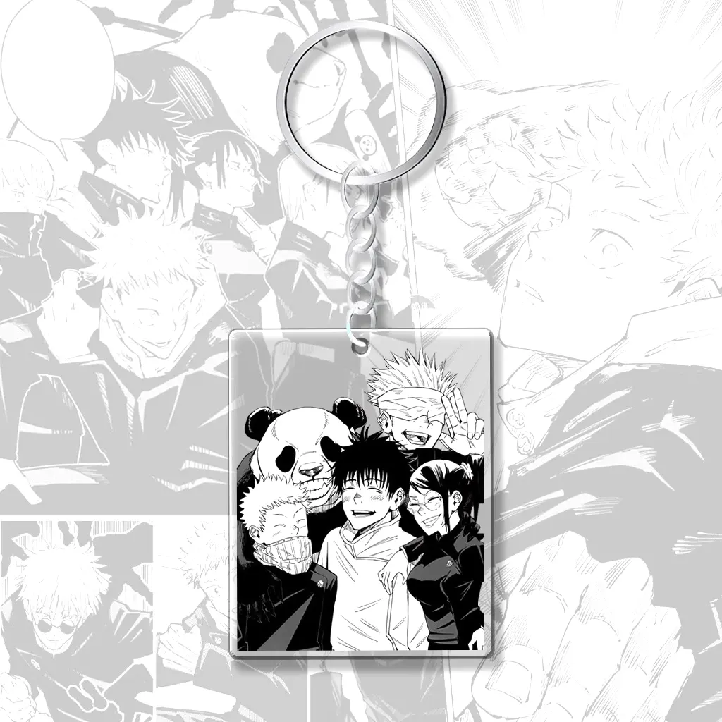 Móc Khóa Cạnh Vuông Jujutsu Kaisen Chibi Anime Chú Thuật Hồi Chiến Gojo Satoru Itadori Yuji Phụ Kiện Túi Xách 5 Móc Khóa Cạnh Vuông Jujutsu Kaisen Chibi Anime Chú Thuật Hồi Chiến Gojo Satoru Itadori Yuji Phụ Kiện Túi Xách 4