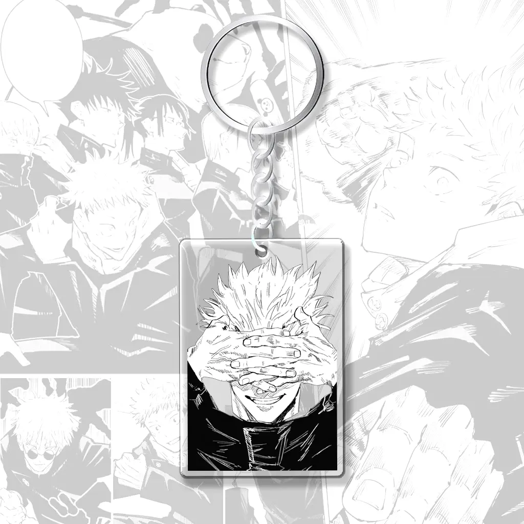 Móc Khóa Cạnh Vuông Jujutsu Kaisen Chibi Anime Chú Thuật Hồi Chiến Gojo Satoru Itadori Yuji Phụ Kiện Túi Xách 7 Móc Khóa Cạnh Vuông Jujutsu Kaisen Chibi Anime Chú Thuật Hồi Chiến Gojo Satoru Itadori Yuji Phụ Kiện Túi Xách 6