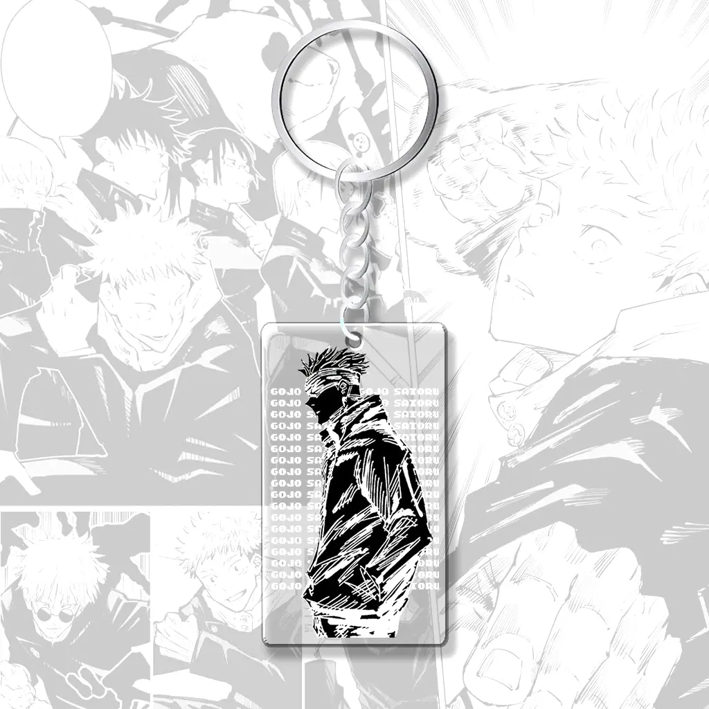 Móc Khóa Cạnh Vuông Jujutsu Kaisen Chibi Anime Chú Thuật Hồi Chiến Gojo Satoru Itadori Yuji Phụ Kiện Túi Xách 9 Móc Khóa Cạnh Vuông Jujutsu Kaisen Chibi Anime Chú Thuật Hồi Chiến Gojo Satoru Itadori Yuji Phụ Kiện Túi Xách 8