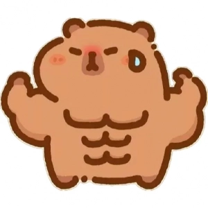 Móc Khoá Capybara Vô Tri Đáng Yêu Dễ Thương Làm Quà Tặng Cho Bạn Bè Người Yêu, Làm Theo Yêu Cầu, Chất Liệu Mica Trong Suốt In 2 Mặt, Kích Thước 5cm , Trang Trí Treo Cặp, Balo 1