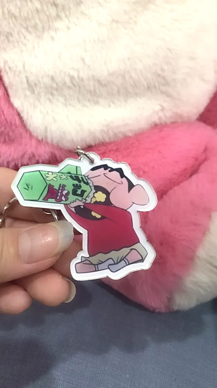 Móc Khóa Cậu Bé Bút Chì Shin-Chan Nhỏ Bằng Acrylic Hình Ăn Bánh Quy Và Lắc Nhạc Sáng Tạo 5 Móc Khóa Cậu Bé Bút Chì Shin-Chan Nhỏ Bằng Acrylic Hình Ăn Bánh Quy Và Lắc Nhạc Sáng Tạo 4