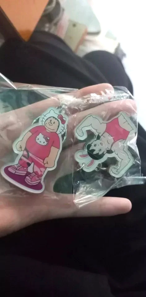 Móc Khoá Chaien Kitty Shizuka Cơ Bắp Dễ Thương, Móc Khóa Treo Cặp. Balo In Theo Yêu Cầu 4 Móc Khoá Chaien Kitty Shizuka Cơ Bắp Dễ Thương, Móc Khóa Treo Cặp. Balo In Theo Yêu Cầu 3