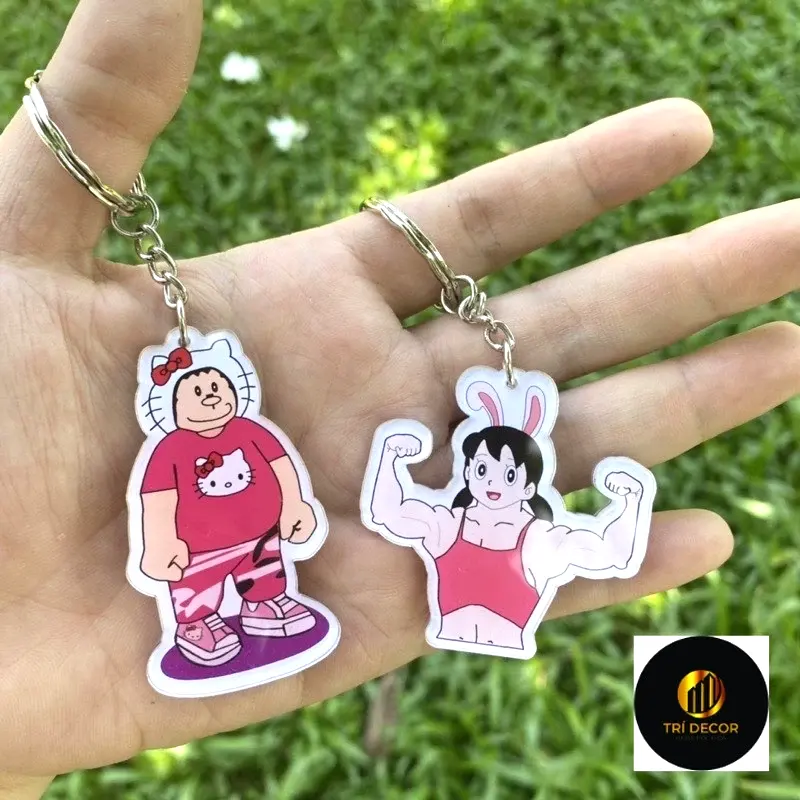 Móc Khoá Chaien Kitty Shizuka Cơ Bắp Dễ Thương, Móc Khóa Treo Cặp. Balo In Theo Yêu Cầu 7 Móc Khoá Chaien Kitty Shizuka Cơ Bắp Dễ Thương, Móc Khóa Treo Cặp. Balo In Theo Yêu Cầu 6