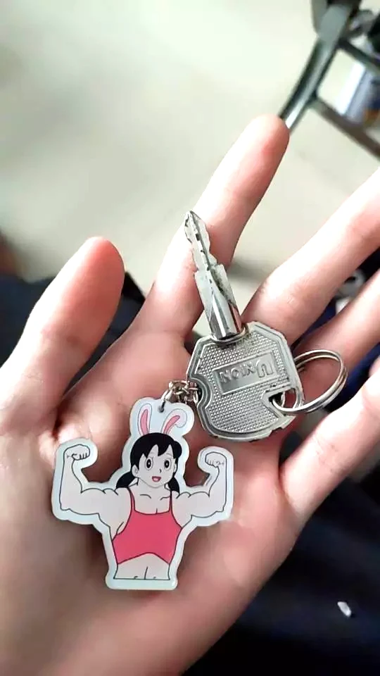 Móc Khoá Chaien Kitty Shizuka Cơ Bắp Dễ Thương, Móc Khóa Treo Cặp. Balo In Theo Yêu Cầu 1 Móc Khoá Chaien Kitty Shizuka Cơ Bắp Dễ Thương, Móc Khóa Treo Cặp. Balo In Theo Yêu Cầu