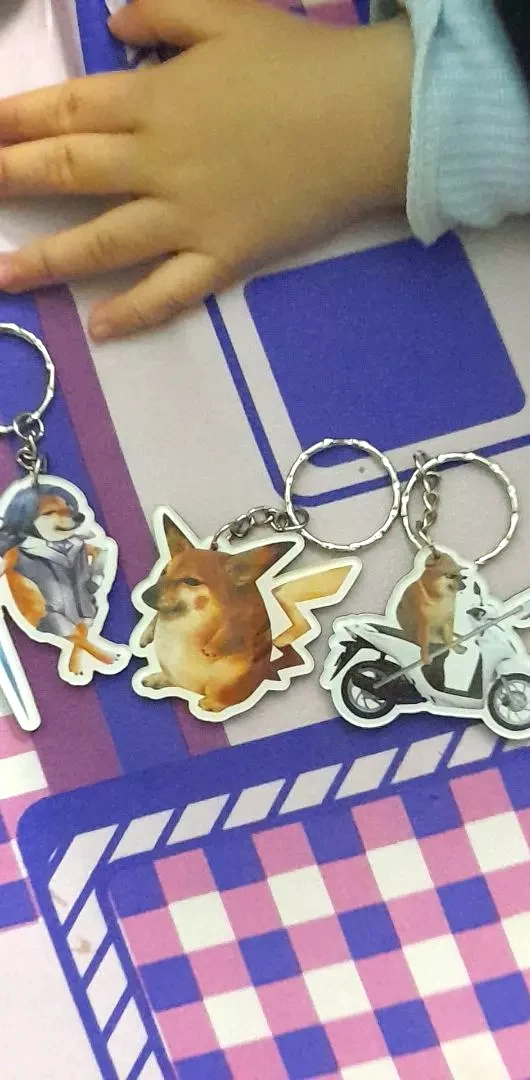 Móc Khóa Cheems Doge Meme Shiba Inu Làm Quà Tặng Bạn Bè, Chất Liệu Mica Trong Suốt In 2 Mặt, Kích Thước 5cm , Trang Trí Treo Cặp, Balo 2 Móc Khóa Cheems Doge Meme Shiba Inu Làm Quà Tặng Bạn Bè, Chất Liệu Mica Trong Suốt In 2 Mặt, Kích Thước 5cm , Trang Trí Treo Cặp, Balo 1