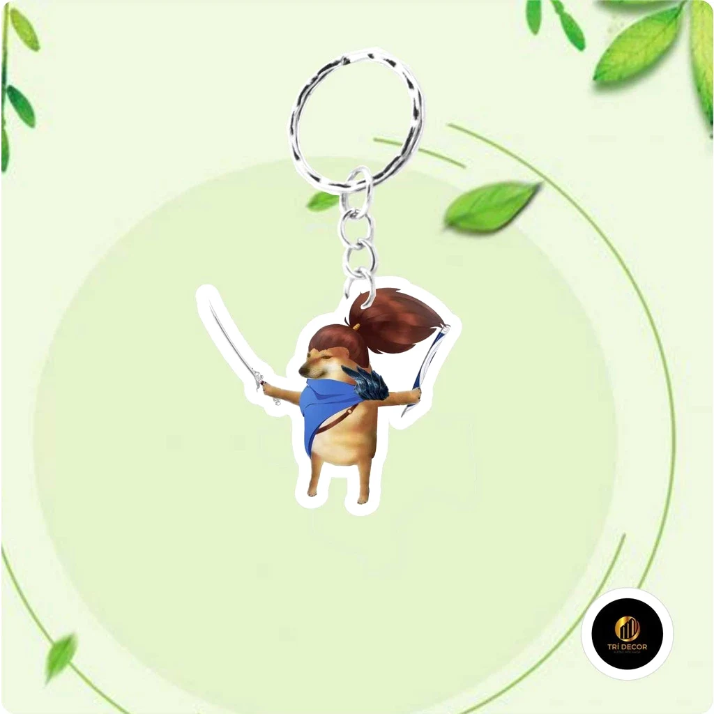 Móc Khóa Cheems Yone Liên Minh Huyền Thoại LoL- Móc Khó Mica Làm Theo Yêu Cầu, Chất Liệu Mica Trong Suốt In 2 Mặt, Kích Thước 5cm , Trang Trí Treo Cặp, Balo 4 Móc Khóa Cheems Yone Liên Minh Huyền Thoại LoL- Móc Khó Mica Làm Theo Yêu Cầu, Chất Liệu Mica Trong Suốt In 2 Mặt, Kích Thước 5cm , Trang Trí Treo Cặp, Balo 3