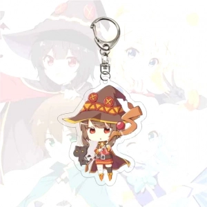 Móc Khóa Chibi Anime Konosuba God’s Blessing On This Wonderful World Móc Khoá Bằng Arcrylic 1