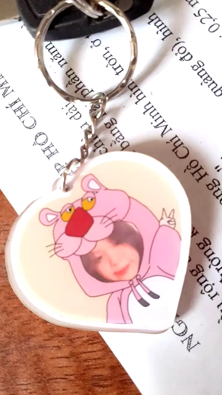 Móc Khoá Chibi Ghép Mặt Hình Trái Tim Làm Theo Yêu Cầu, Chất Liệu Mica Trong Suốt In 2 Mặt, Kích Thước 5cm , Trang Trí Treo Cặp, Balo 6 Móc Khoá Chibi Ghép Mặt Hình Trái Tim Làm Theo Yêu Cầu, Chất Liệu Mica Trong Suốt In 2 Mặt, Kích Thước 5cm , Trang Trí Treo Cặp, Balo 5