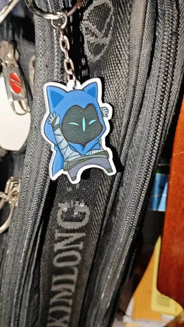 Móc Khoá Chibi Omeow - Mèo Omen Nhảy - Valorant Làm Theo Yêu Cầu, Chất Liệu Mica Trong Suốt In 2 Mặt, Kích Thước 5cm , Trang Trí Treo Cặp, Balo 2 Móc Khoá Chibi Omeow - Mèo Omen Nhảy - Valorant Làm Theo Yêu Cầu, Chất Liệu Mica Trong Suốt In 2 Mặt, Kích Thước 5cm , Trang Trí Treo Cặp, Balo 1