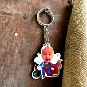 Móc Khóa Chipi In Theo Yêu Cầu- Ghép Mặt Cho Bé , Quà Tặng Cho Bạn Trai, Bạn Gái, Người Yêu, Làm Theo Yêu Cầu, Chất Liệu Mica Trong Suốt In 2 Mặt, Kích Thước 5cm , Trang Trí Treo Cặp, Balo