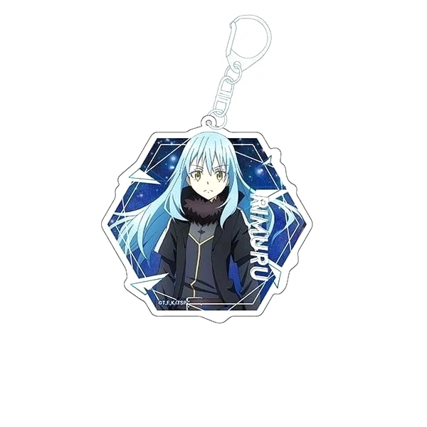 Móc Khóa Chuyển Sinh Thành Slime Tensei-shitara Slime Datta Ken Ver Lục Giác Anime Chibi Xinh Xắn 1 Móc Khóa Chuyển Sinh Thành Slime Tensei-shitara Slime Datta Ken Ver Lục Giác Anime Chibi Xinh Xắn