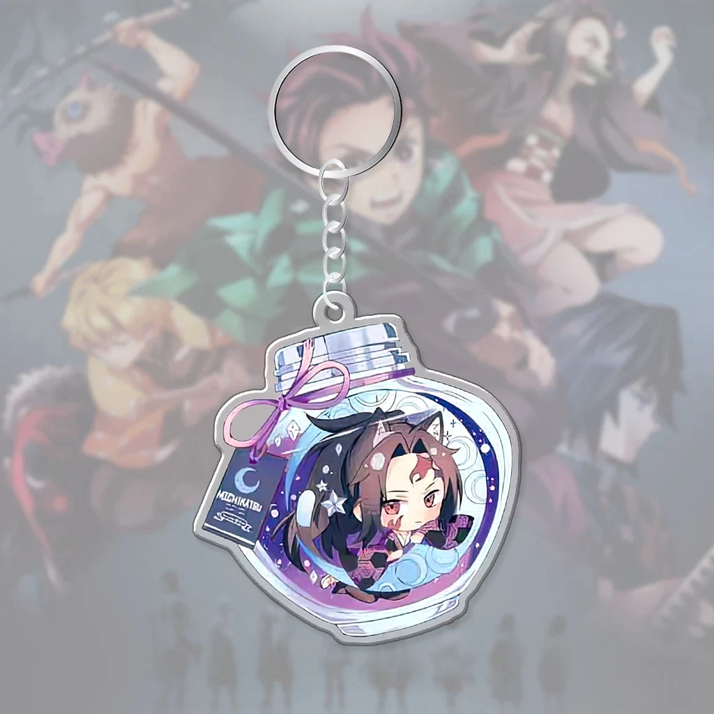 Móc Khoá Demon Slayer Kimetsu No Yaiba Gund Anime Chibi, Mica Trong Suốt In 2 Mặt, Kích Thước 5cm , Trang Trí Treo Cặp, Balo 4 Móc Khoá Demon Slayer Kimetsu No Yaiba Gund Anime Chibi, Mica Trong Suốt In 2 Mặt, Kích Thước 5cm , Trang Trí Treo Cặp, Balo 3