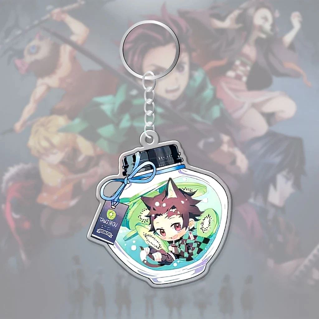 Móc Khoá Demon Slayer Kimetsu No Yaiba Gund Anime Chibi, Mica Trong Suốt In 2 Mặt, Kích Thước 5cm , Trang Trí Treo Cặp, Balo 7 Móc Khoá Demon Slayer Kimetsu No Yaiba Gund Anime Chibi, Mica Trong Suốt In 2 Mặt, Kích Thước 5cm , Trang Trí Treo Cặp, Balo 6