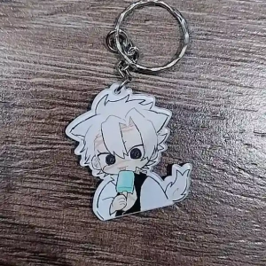 Móc Khoá Demon Slayer Thanh Gươm Diệt Quỷ Anime Keychain Women Shinazugawa Sanemi Kawaii Acrylic Stand Ita 1