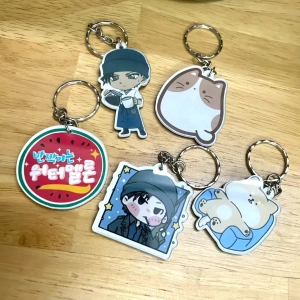 Móc Khóa DETECTIVE CONAN Ver PHỤC VỤ Thám Tử Lừng Danh In Hình Anime Chibi Độc Đáo Mica Trong Acrylic, In Theo Yêu Cầu Mica Trong Suốt In 2 Mặt , Trang Trí Treo Cặp, Balo 1