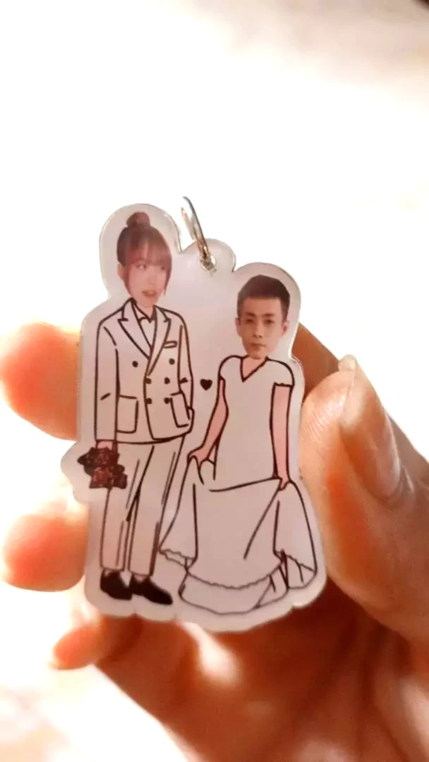 Móc Khóa Đôi In Hình Chibi Dễ Thương Cặp Đôi Theo Yêu Cầu Chất Liệu Mica , Quà Tang Valentine, Chất Liệu Mica Trong Suốt In 2 Mặt, Kích Thước 5cm , Trang Trí Treo Cặp, Balo 2 Móc Khóa Đôi In Hình Chibi Dễ Thương Cặp Đôi Theo Yêu Cầu Chất Liệu Mica , Quà Tang Valentine, Chất Liệu Mica Trong Suốt In 2 Mặt, Kích Thước 5cm , Trang Trí Treo Cặp, Balo 1