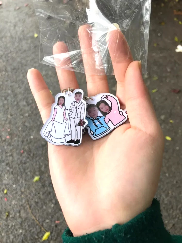 Móc Khóa Đôi In Hình Chibi Dễ Thương Cặp Đôi Theo Yêu Cầu Chất Liệu Mica , Quà Tang Valentine, Chất Liệu Mica Trong Suốt In 2 Mặt, Kích Thước 5cm , Trang Trí Treo Cặp, Balo 1 Móc Khóa Đôi In Hình Chibi Dễ Thương Cặp Đôi Theo Yêu Cầu Chất Liệu Mica , Quà Tang Valentine, Chất Liệu Mica Trong Suốt In 2 Mặt, Kích Thước 5cm , Trang Trí Treo Cặp, Balo