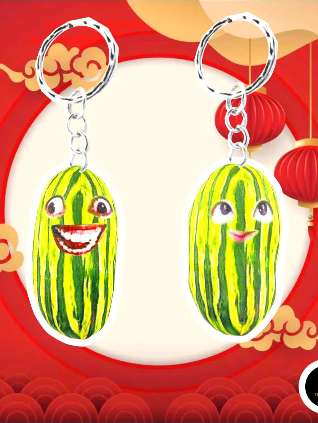Móc Khoá Dưa Hấu Meme Hài Hước - Móc Khóa Mica Trong Suốt In 2 Mặt, Kích Thước 5cm , Trang Trí Treo Cặp, Balo 2 Móc Khoá Dưa Hấu Meme Hài Hước - Móc Khóa Mica Trong Suốt In 2 Mặt, Kích Thước 5cm , Trang Trí Treo Cặp, Balo 1