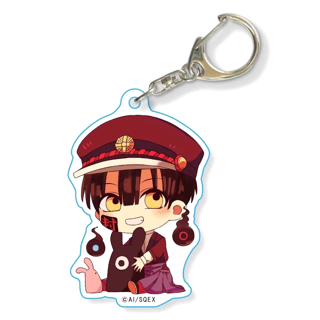 Móc Khóa, Earthbound Cậu Bé Hanako-kun Mặt Dây Chuyền 2 Mặt, Ningning Hanako-kun, In Theo Yêu Cầu Mica Trong Suốt In 2 Mặt , Trang Trí Treo Cặp, Balo 3