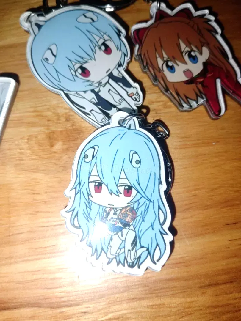 Móc Khóa Evangelion Ayanami Rei Ikari Shinji Soliu Asuka Langley Làm Quà Tặng Bạn Bè, Chất Liệu Mica Trong Suốt In 2 Mặt, Kích Thước 5cm , Trang Trí Treo Cặp, Balo 7 Móc Khóa Evangelion Ayanami Rei Ikari Shinji Soliu Asuka Langley Làm Quà Tặng Bạn Bè, Chất Liệu Mica Trong Suốt In 2 Mặt, Kích Thước 5cm , Trang Trí Treo Cặp, Balo 6