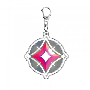 Móc Khóa Game Valorant Cypher NS3 , Mica Trong Suốt In 2 Mặt, Kích Thước 5cm , Trang Trí Treo Cặp, Balo