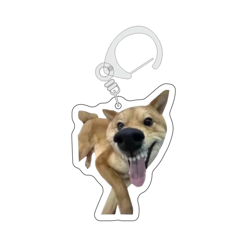 Móc Khóa Gắn Túi Đi Học Hình Chú Chó Shiba Inu Dễ Thương Vui Nhộn Mica Trong Suốt In 2 Mặt, Kích Thước 5cm 5 Móc Khóa Gắn Túi Đi Học Hình Chú Chó Shiba Inu Dễ Thương Vui Nhộn Mica Trong Suốt In 2 Mặt, Kích Thước 5cm 4