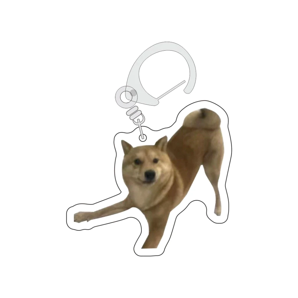 Móc Khóa Gắn Túi Đi Học Hình Chú Chó Shiba Inu Dễ Thương Vui Nhộn Mica Trong Suốt In 2 Mặt, Kích Thước 5cm 8 Móc Khóa Gắn Túi Đi Học Hình Chú Chó Shiba Inu Dễ Thương Vui Nhộn Mica Trong Suốt In 2 Mặt, Kích Thước 5cm 7