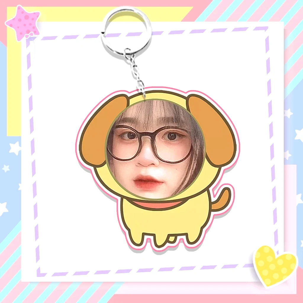 Móc Khóa Ghép Mặt In Theo Yêu Cầu Hình Con Vật Chibi Đáng Yêu Dành Cho Bạn Bè Người Yêu, Bạn Bè, Người Thân, Làm Theo Yêu Cầu, Chất Liệu Mica Trong Suốt In 2 Mặt, Kích Thước 5cm , Trang Trí Treo Cặp, Balo 3 Móc Khóa Ghép Mặt In Theo Yêu Cầu Hình Con Vật Chibi Đáng Yêu Dành Cho Bạn Bè Người Yêu, Bạn Bè, Người Thân, Làm Theo Yêu Cầu, Chất Liệu Mica Trong Suốt In 2 Mặt, Kích Thước 5cm , Trang Trí Treo Cặp, Balo 2
