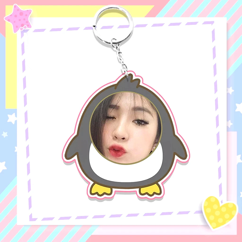 Móc Khóa Ghép Mặt In Theo Yêu Cầu Hình Con Vật Chibi Đáng Yêu Dành Cho Bạn Bè Người Yêu, Bạn Bè, Người Thân, Làm Theo Yêu Cầu, Chất Liệu Mica Trong Suốt In 2 Mặt, Kích Thước 5cm , Trang Trí Treo Cặp, Balo 5 Móc Khóa Ghép Mặt In Theo Yêu Cầu Hình Con Vật Chibi Đáng Yêu Dành Cho Bạn Bè Người Yêu, Bạn Bè, Người Thân, Làm Theo Yêu Cầu, Chất Liệu Mica Trong Suốt In 2 Mặt, Kích Thước 5cm , Trang Trí Treo Cặp, Balo 4