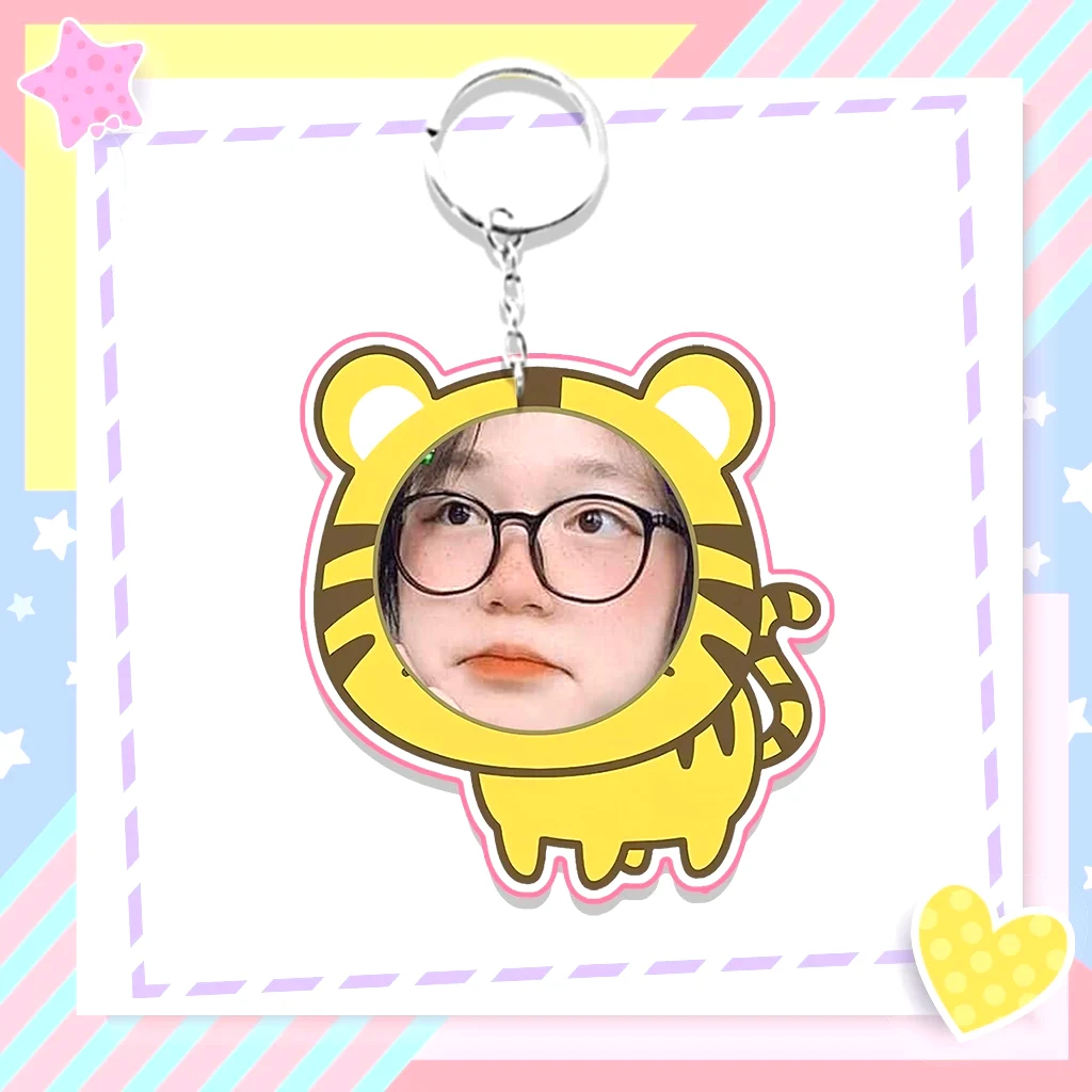 Móc Khóa Ghép Mặt In Theo Yêu Cầu Hình Con Vật Chibi Đáng Yêu Dành Cho Bạn Bè Người Yêu, Bạn Bè, Người Thân, Làm Theo Yêu Cầu, Chất Liệu Mica Trong Suốt In 2 Mặt, Kích Thước 5cm , Trang Trí Treo Cặp, Balo 7 Móc Khóa Ghép Mặt In Theo Yêu Cầu Hình Con Vật Chibi Đáng Yêu Dành Cho Bạn Bè Người Yêu, Bạn Bè, Người Thân, Làm Theo Yêu Cầu, Chất Liệu Mica Trong Suốt In 2 Mặt, Kích Thước 5cm , Trang Trí Treo Cặp, Balo 6