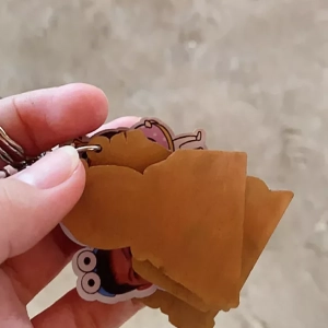 Móc Khóa Gia Đình Cắt Ảnh - Chibi Cho Bé , Quà Tặng Cho Bạn Thân, Bạn Trai, Bạn Gái, Người Yêu, Làm Theo Yêu Cầu, Chất Liệu Mica Trong Suốt In 2 Mặt, Kích Thước 5cm , Trang Trí Treo Cặp, Balo 1