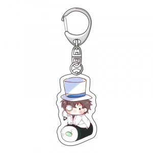 Móc Khóa Hai Chiều Hình Thám Tử Conan Phantom Thief Kidd Amuro Toru Hattori Heiji