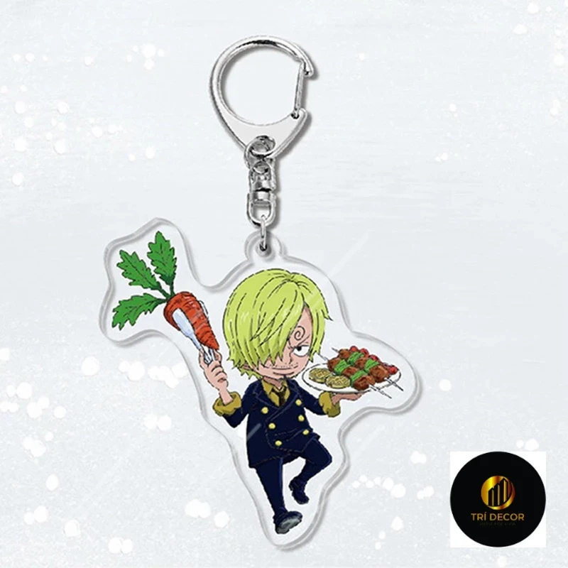 Móc Khóa Hai Mặt Hình Nhân Vật Luffy Zoro Sanji Trong One Piece 4 Móc Khóa Hai Mặt Hình Nhân Vật Luffy Zoro Sanji Trong One Piece 3